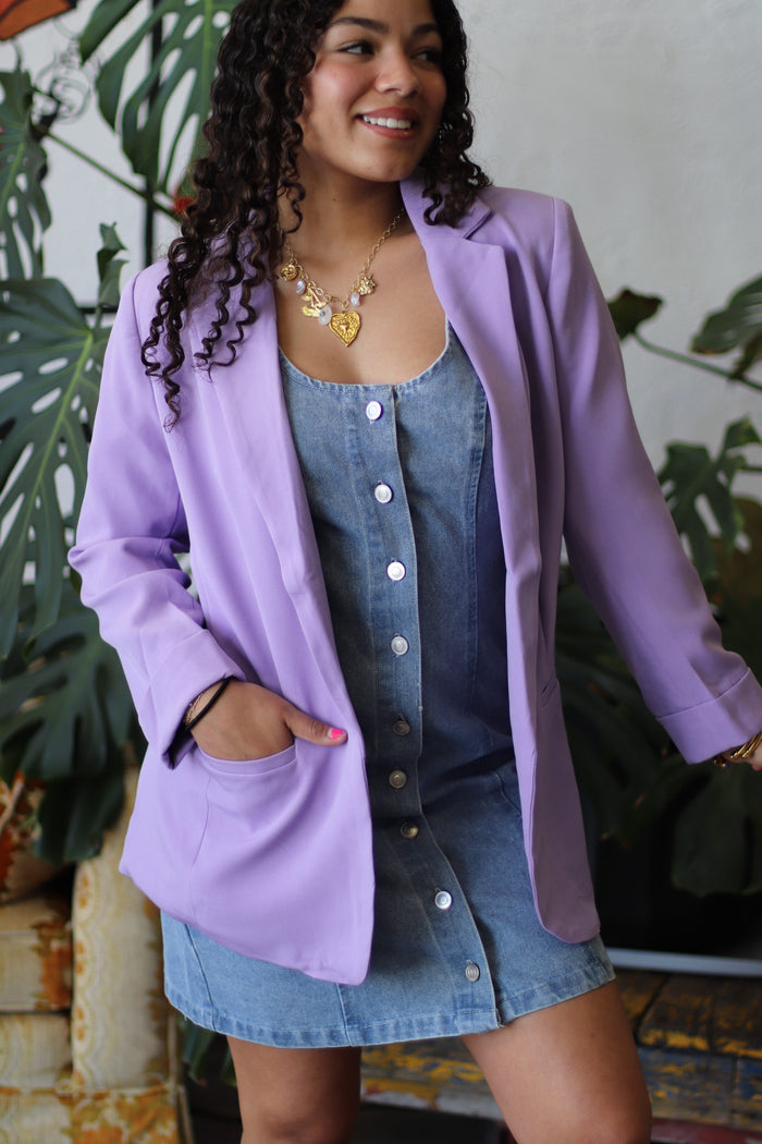 Hendrix Blazer + Lavender