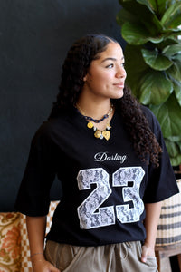 Darling 23 Jersey Style Tee