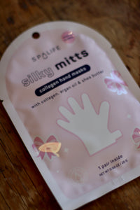 Christmas Holiday Silky Mitts Collagen Hand Gloves - 1 Pair
