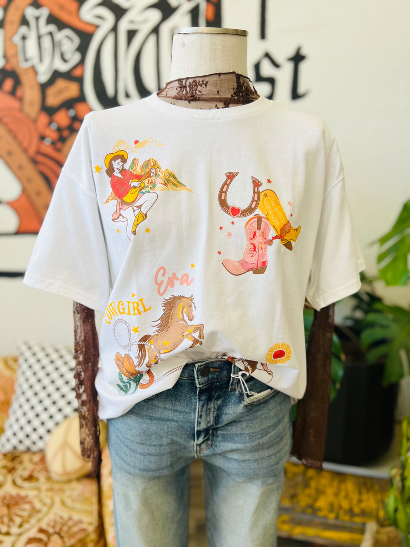 Cowgirl Vintage Graphic Tee