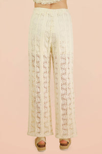 Summer Lace Pants in Ivory