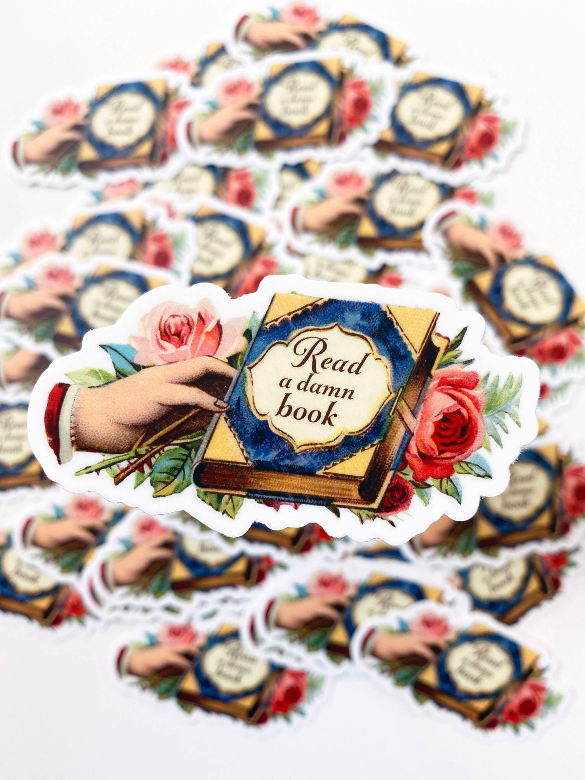 Read a D*mn Book Sticker