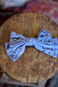 Large Cord Rhinestone Bow + 5 Colors