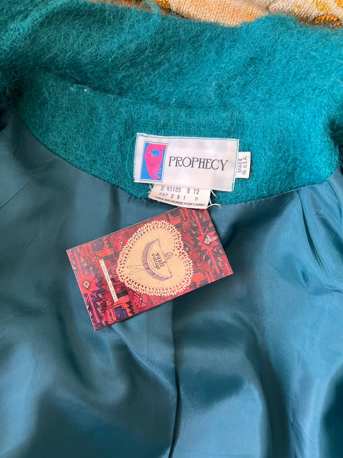 Vault | Prophecy Teal Jacket size 12