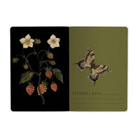 A6 Mini Passport Notebook Forest Flowers