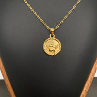 Angel Charm 18K Gold Plated Necklace