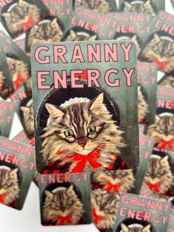 Granny Energy Sticker
