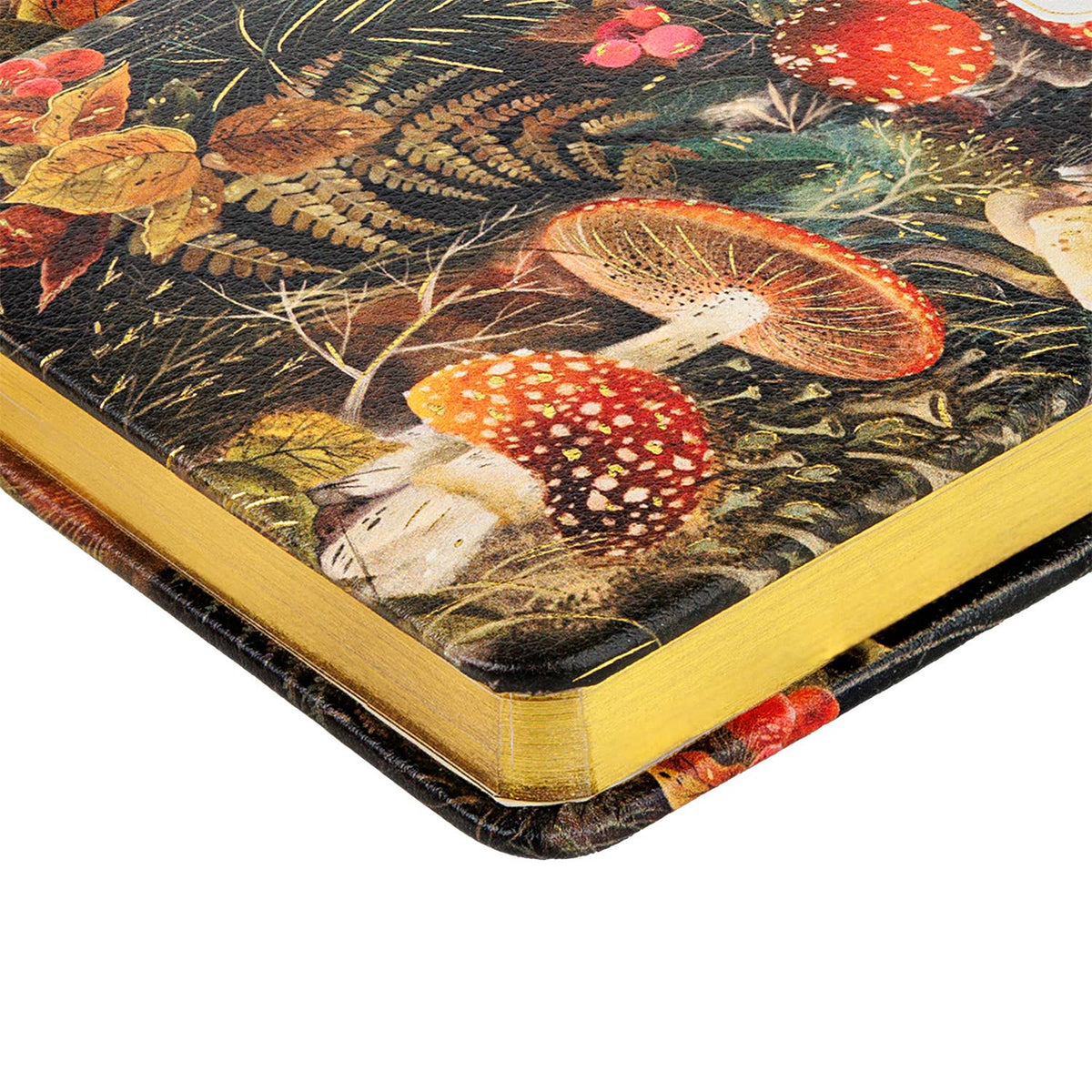 A6 Mini Vegan Leather Hardcover Daily Planner