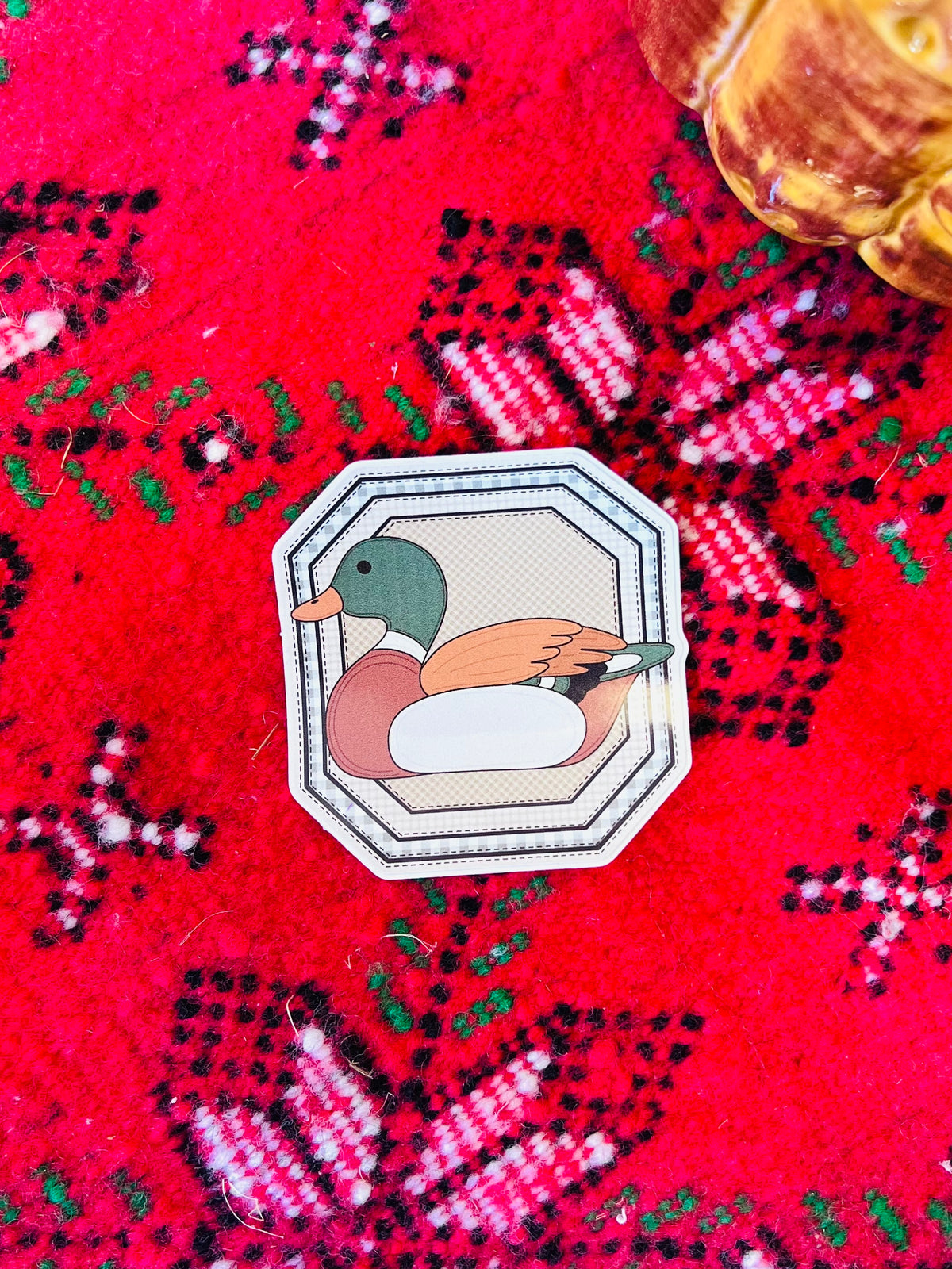 Mallard Duck 90's Country Sticker