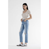Carter High Rise Ripped Jeans