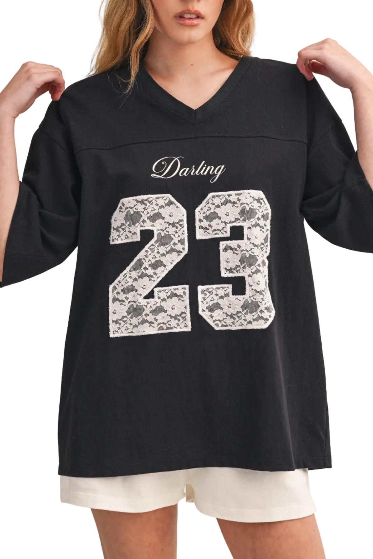 Darling 23 Jersey Style Tee