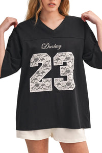 Darling 23 Jersey Style Tee