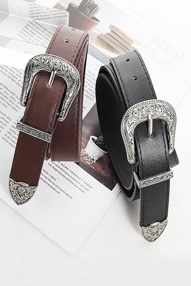 Western Buckle Belt + 2 Colors