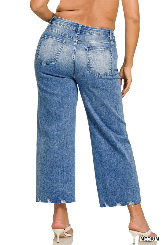 Curve + Brook Cropped Jeans