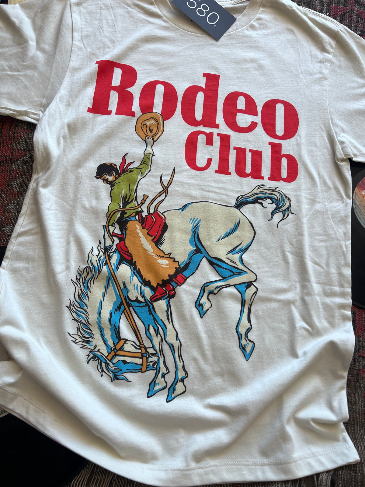 Ivory Rodeo Club Graphic Tee