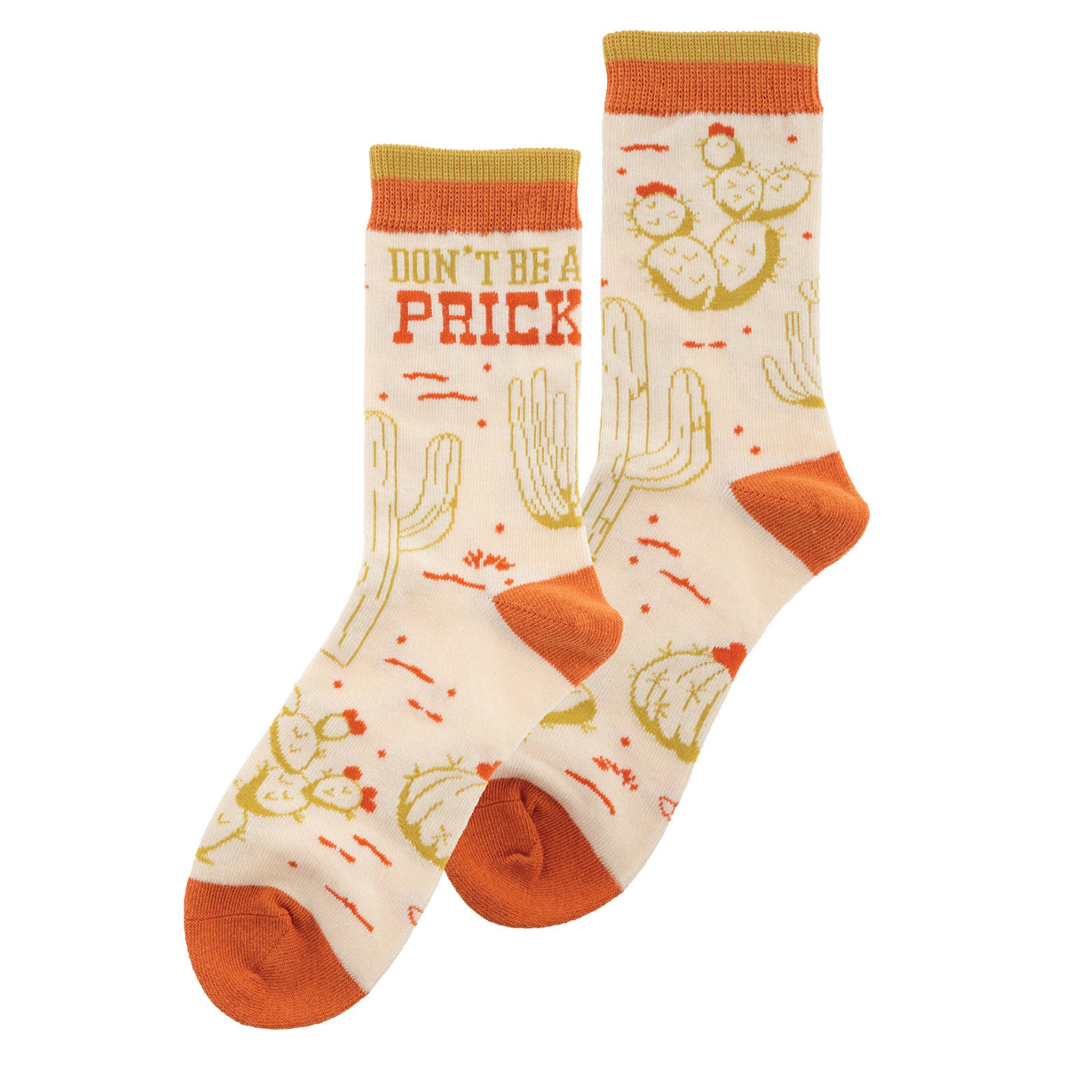 Don't Be A Pr*ck Crew Socks