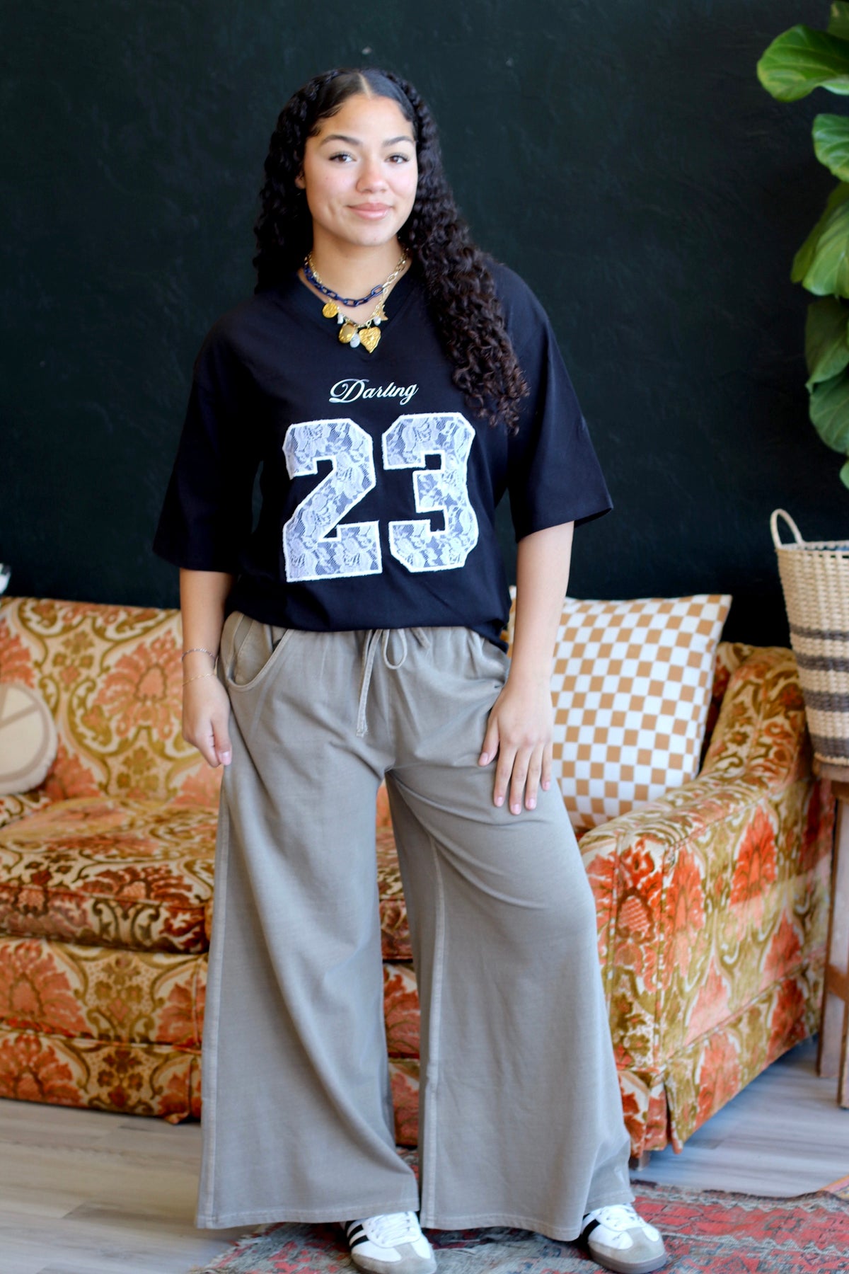 Darling 23 Jersey Style Tee