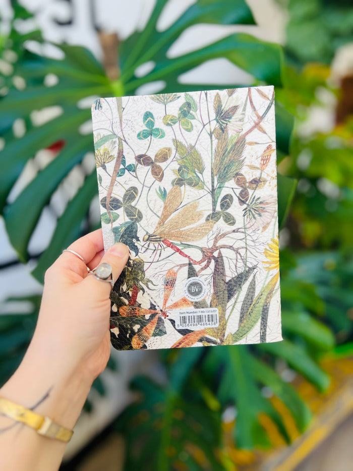 A5 Vegan Leather Notebook Dandelions