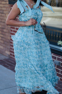 Fairy Floral Ruffle Maci Dress