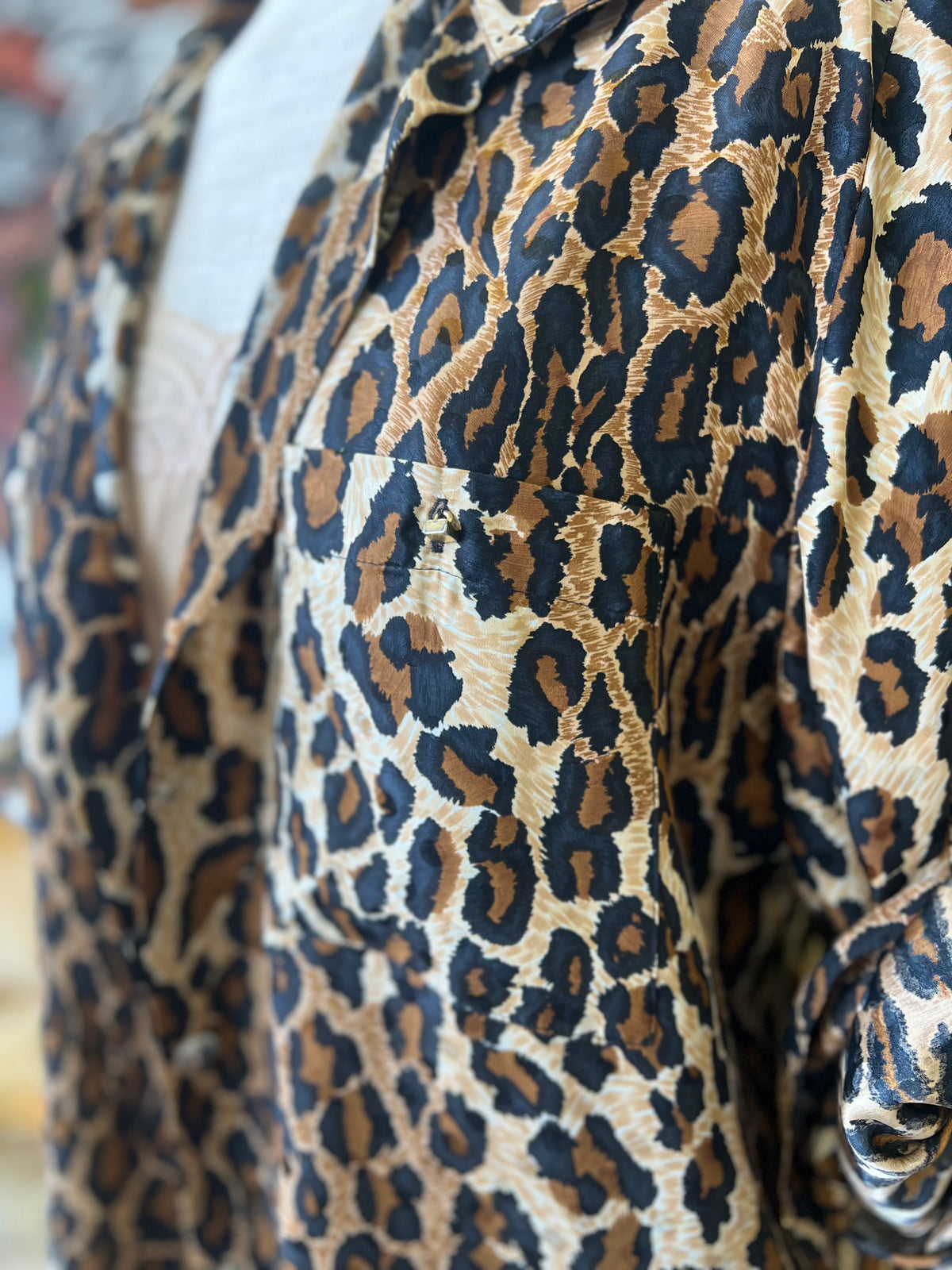 Vault | Leopard Blouse size 14