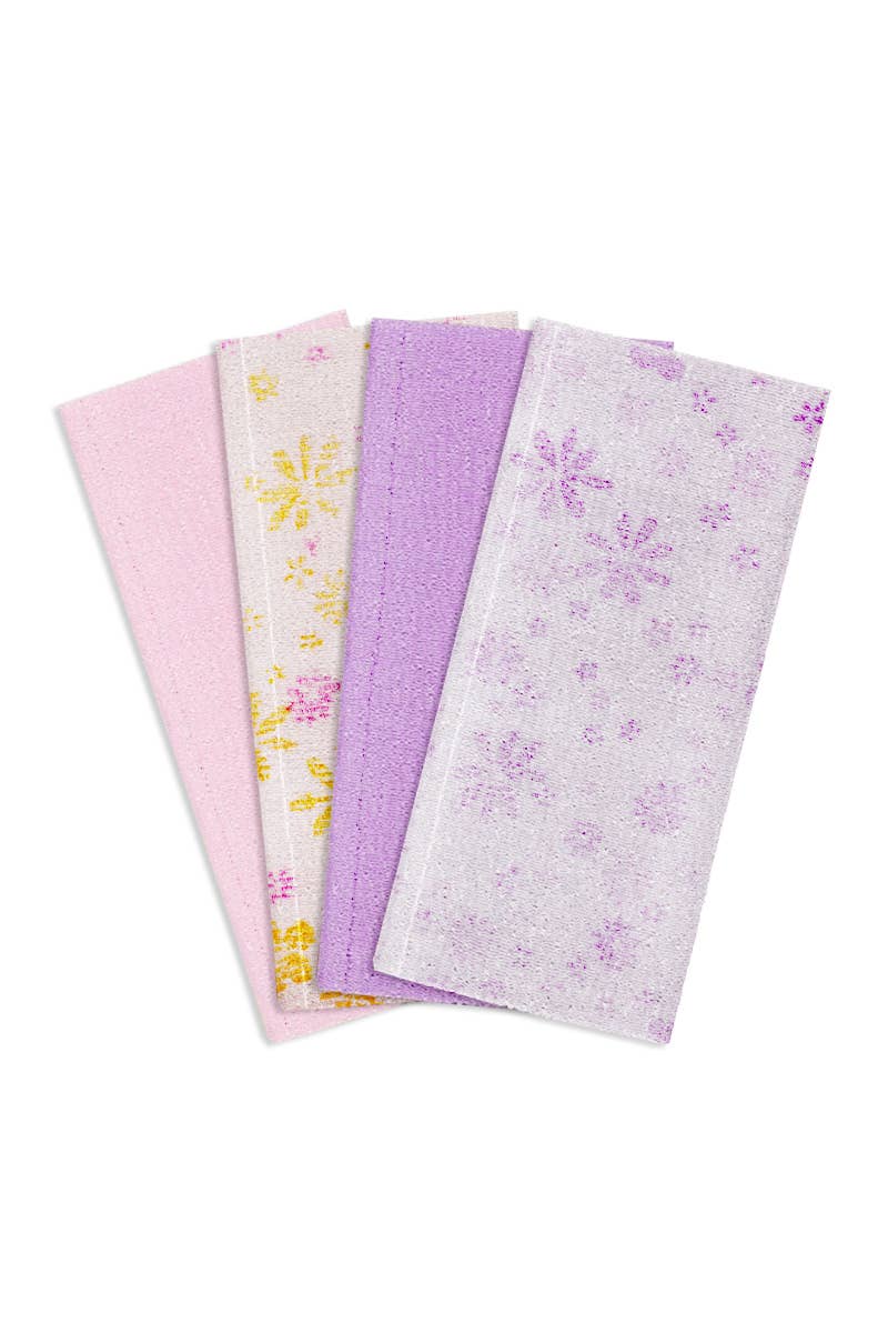 Exfoliating 2pcs Shower Towel Set