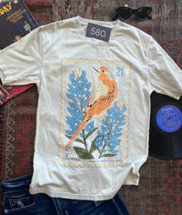 Mockingbird Off White Mineral Wash Graphic Tee