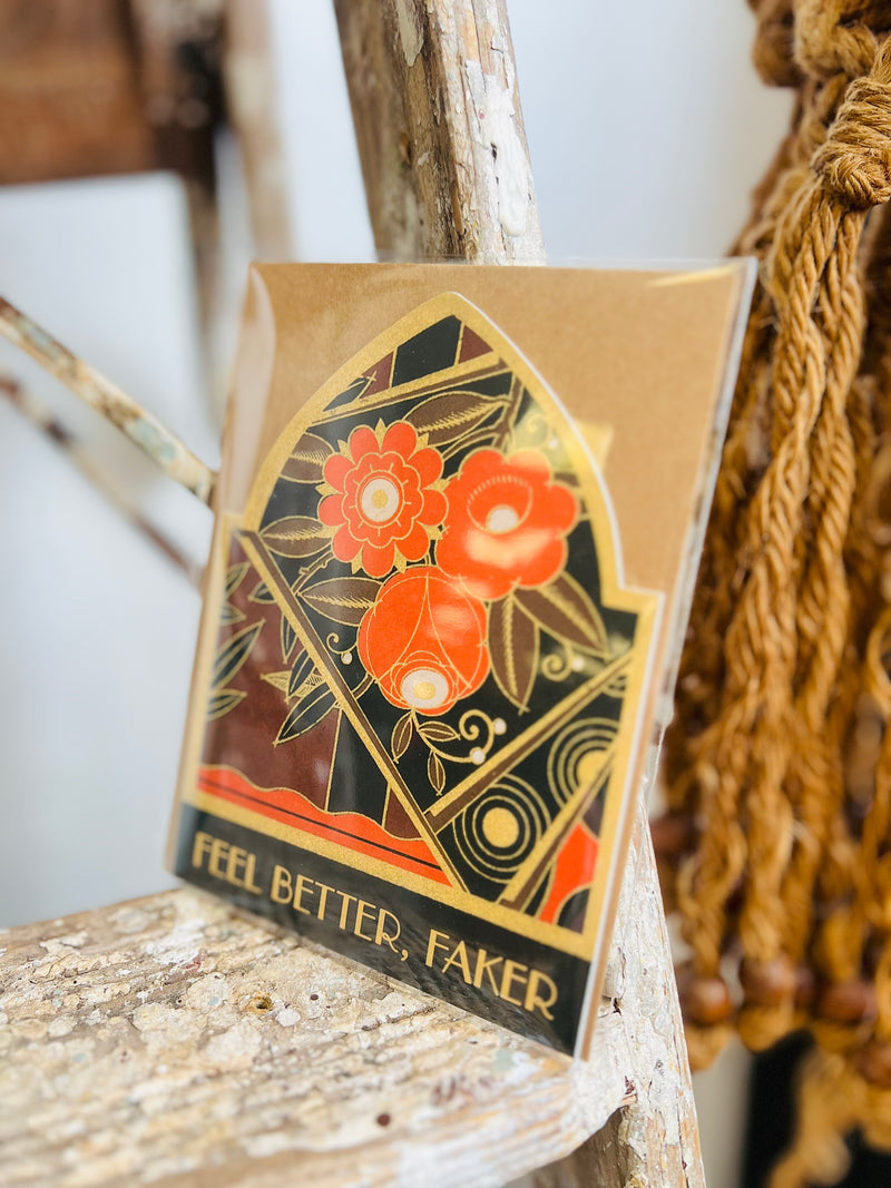 Feel Better, Faker Vintage Card