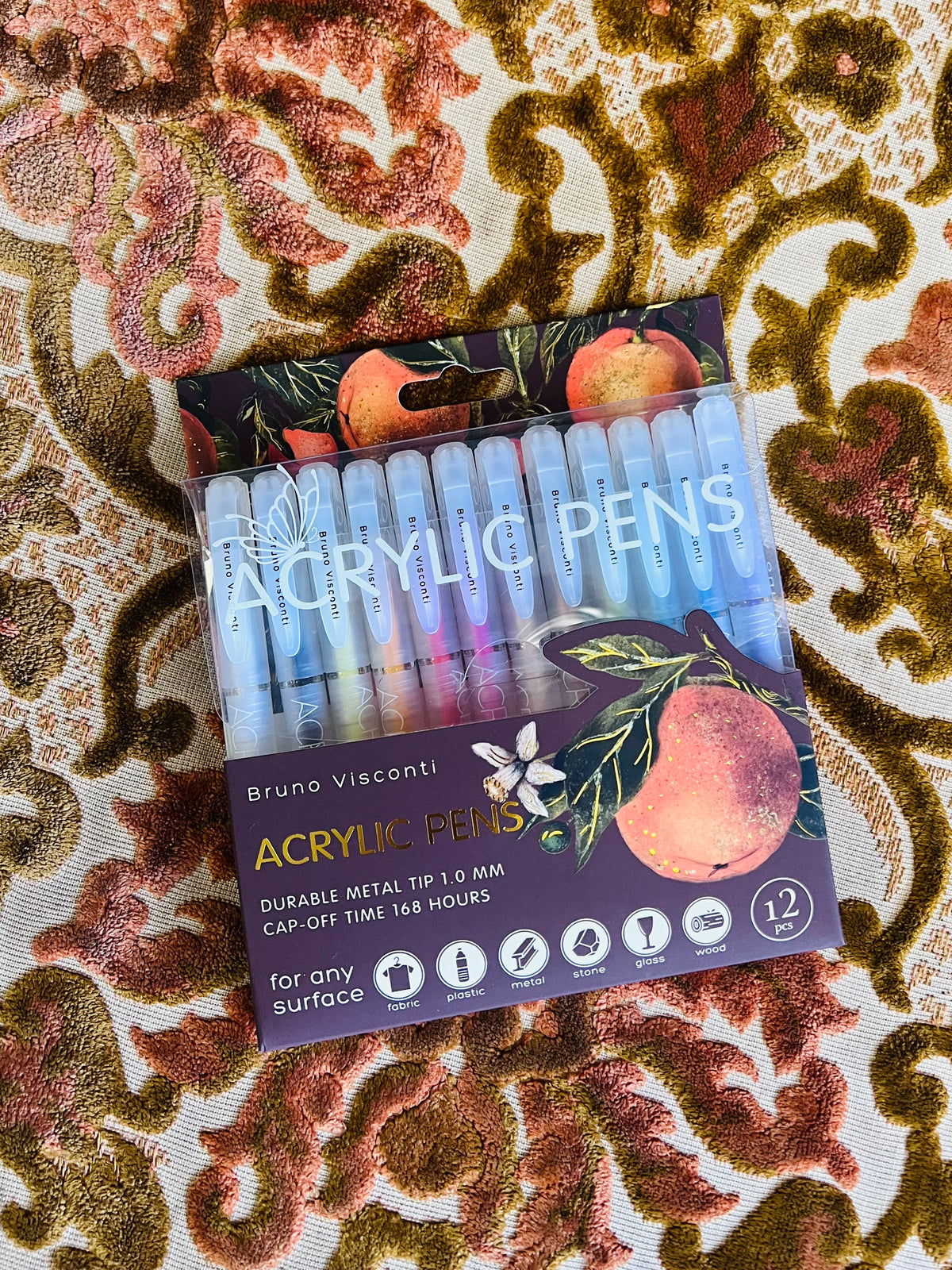 Acrylic Pens Set 12 colors