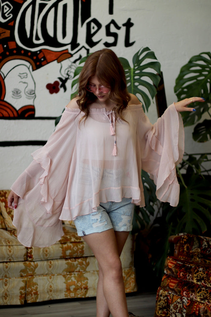 Lorelei Flowy Pink Blouse