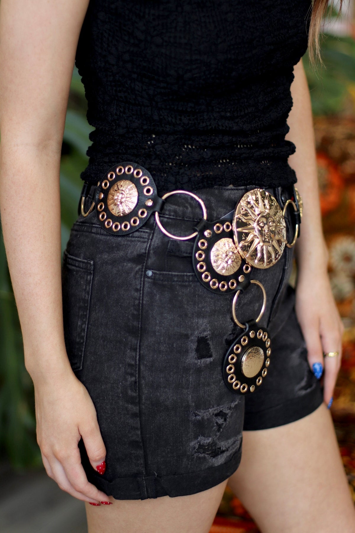 Jenny Mom Shorts - Black