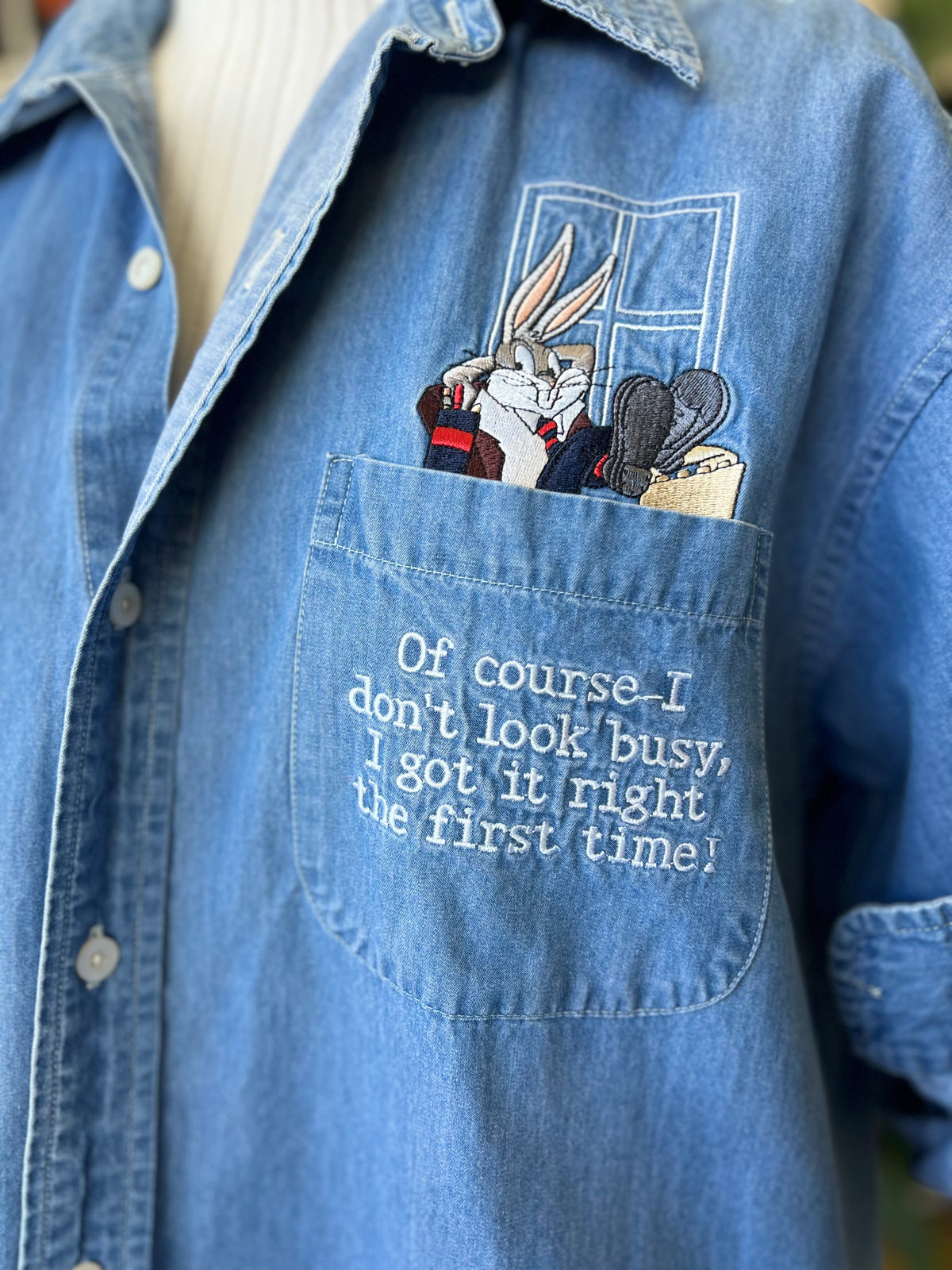 Vault | Bugs Denim shirts XL