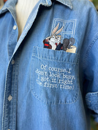 Vault | Bugs Denim shirts XL