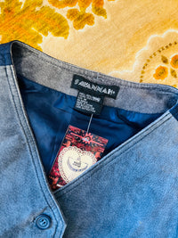 Vault | Blue Suede Vest Medium