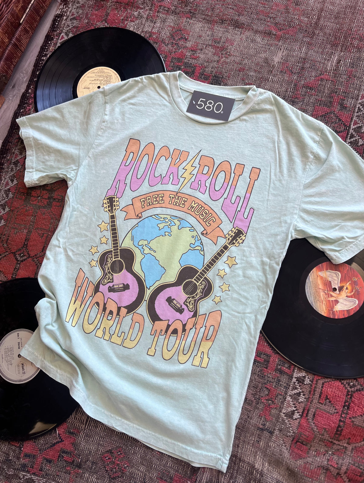 Mint Rock and Roll World Tour Graphic Tee