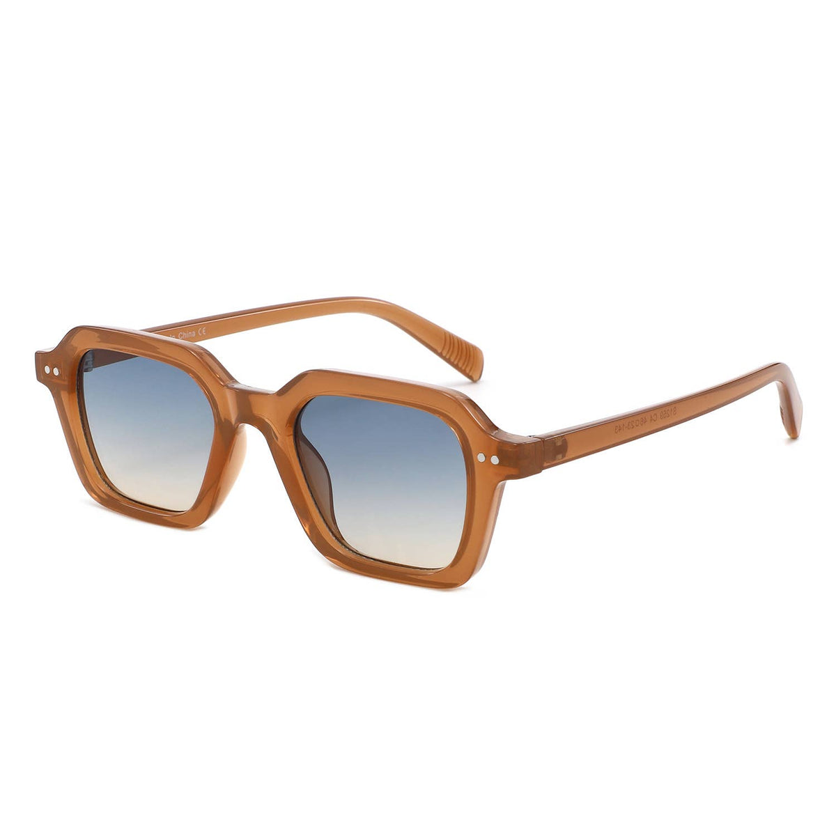 Baddie Bold Geometric Square Sunglasses