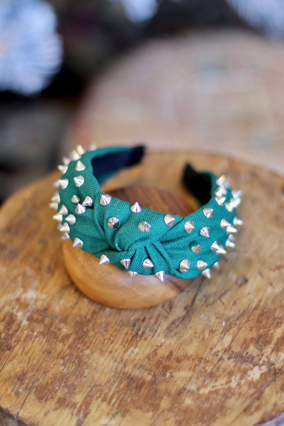 Emerald Spike Headbands