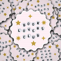 Book Lovers Club Sticker