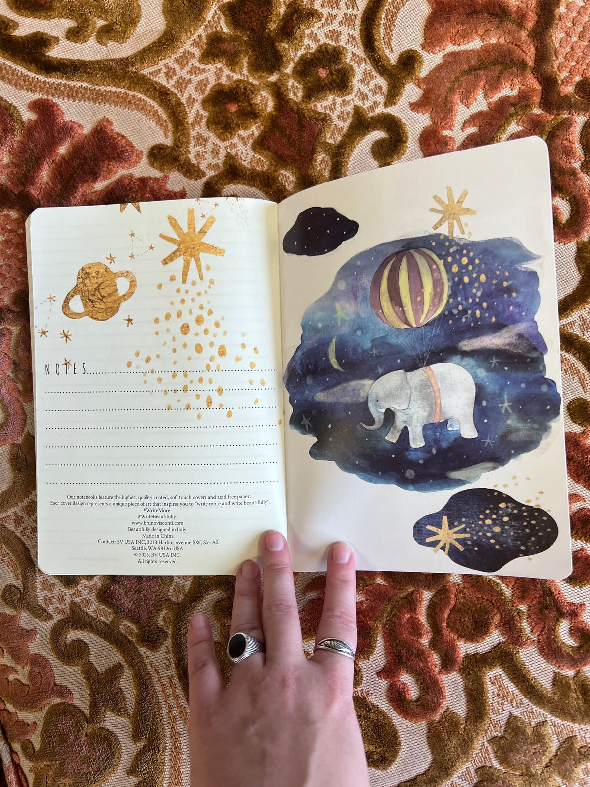 Dream Sequence Soft Cover Notebook
