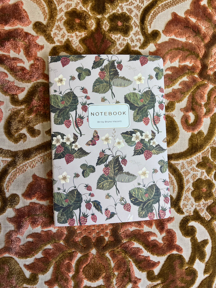 A5 Soft Cover Notebook Wild Strawberry