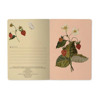 A5 Soft Cover Notebook Wild Strawberry