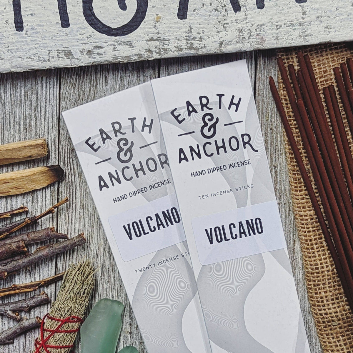 Volcano Hand Dipped Incense