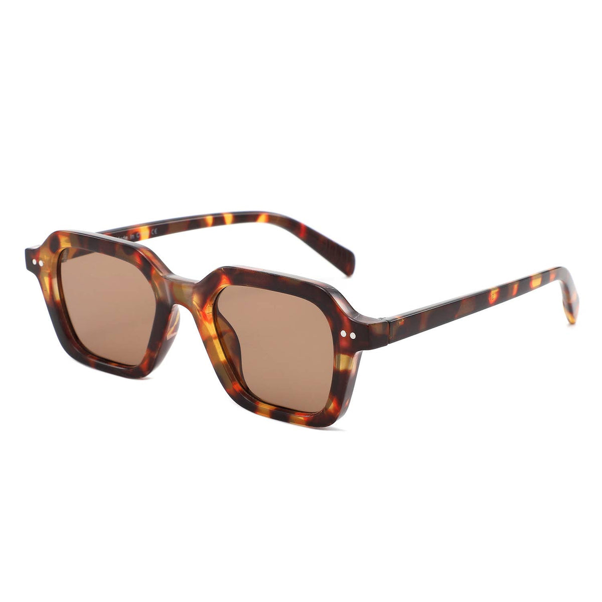 Baddie Bold Geometric Square Sunglasses