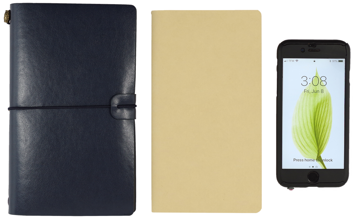 Midnight Blue Voyager Notebook