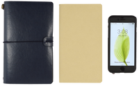 Midnight Blue Voyager Notebook