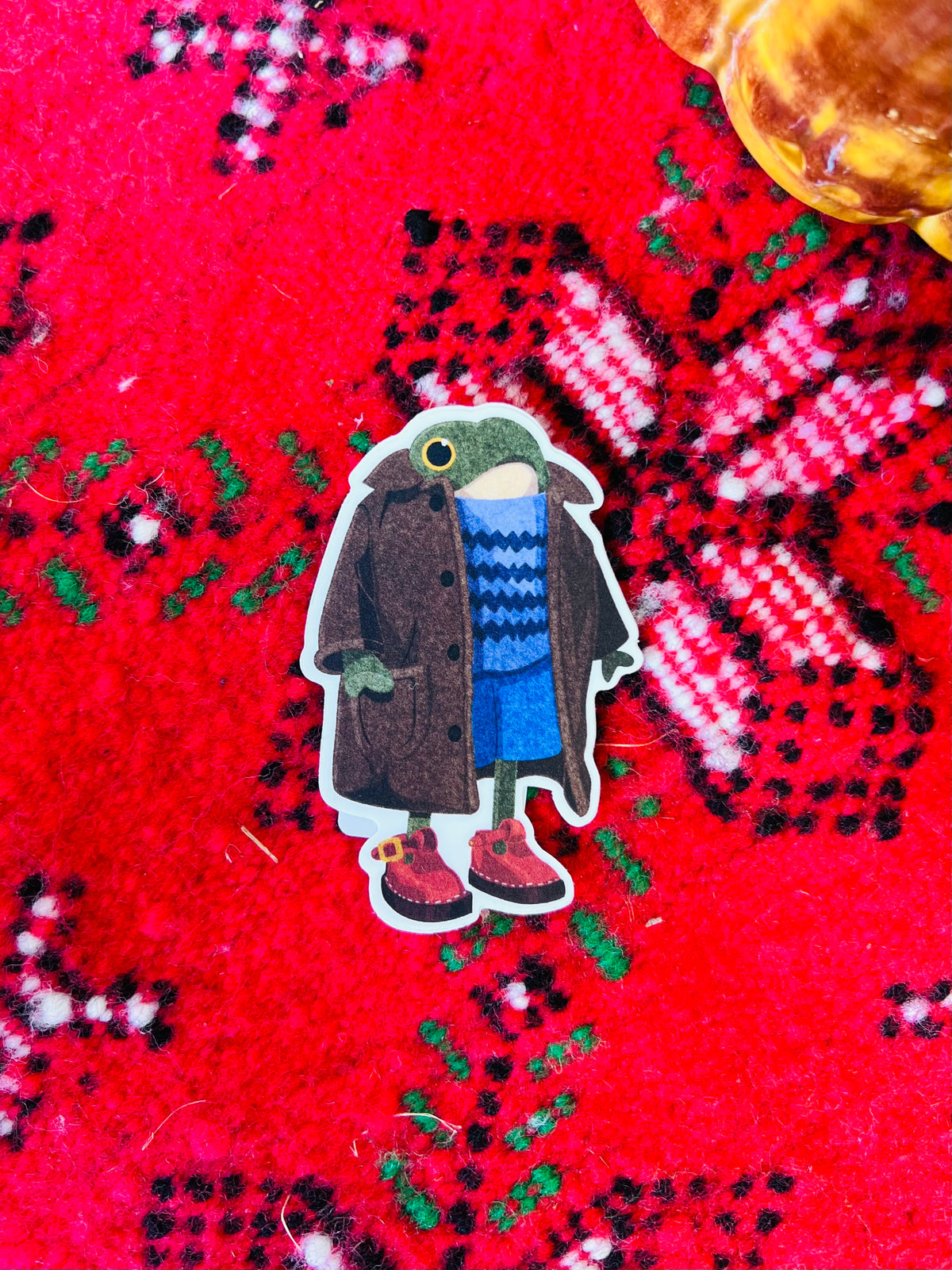 Well Dressed Frog Sticker