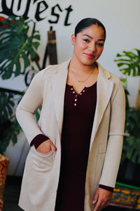 Autumn in New York Coat + Taupe