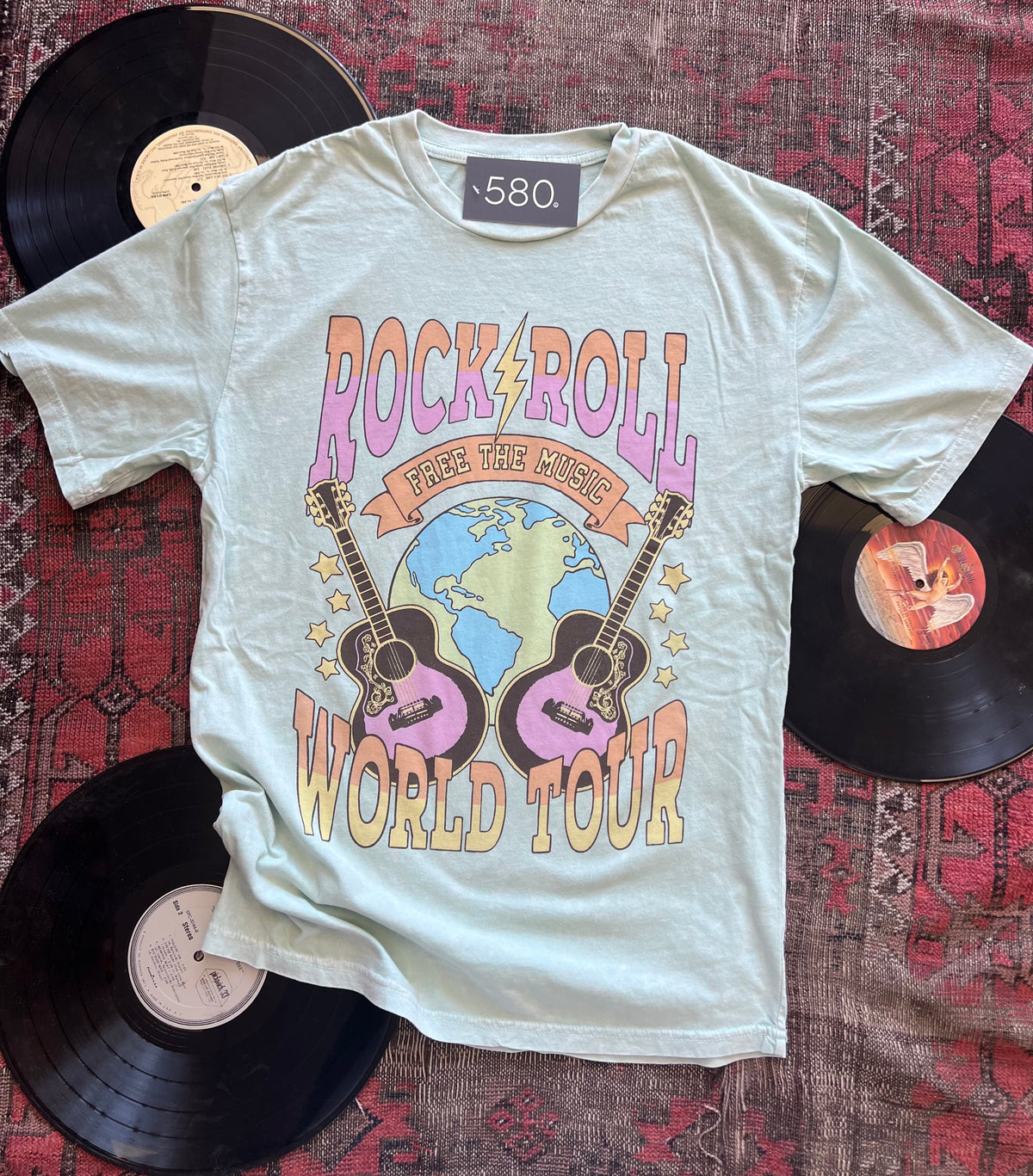 Mint Rock and Roll World Tour Graphic Tee