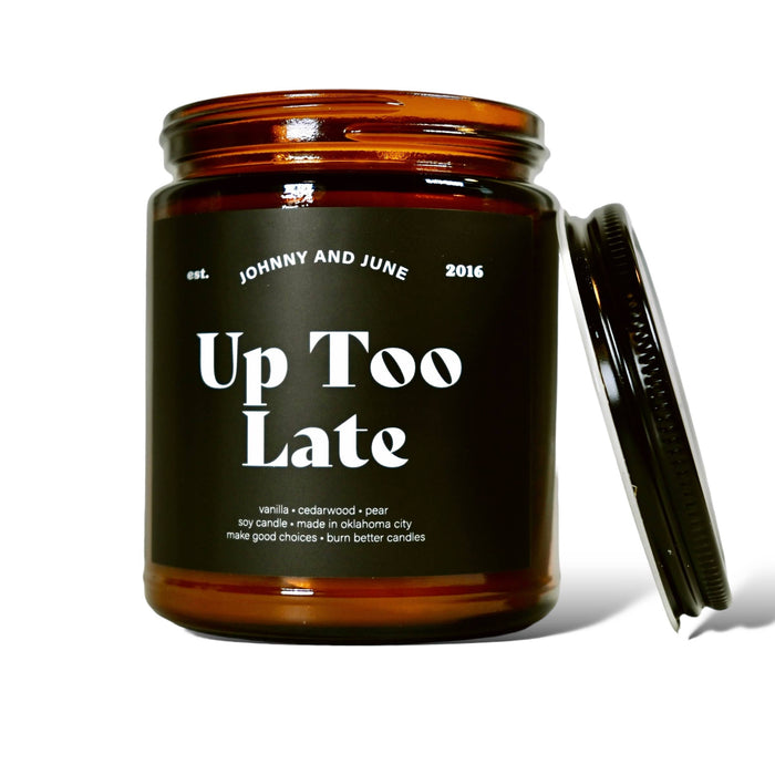 Up Too Late 8oz Soy Candle