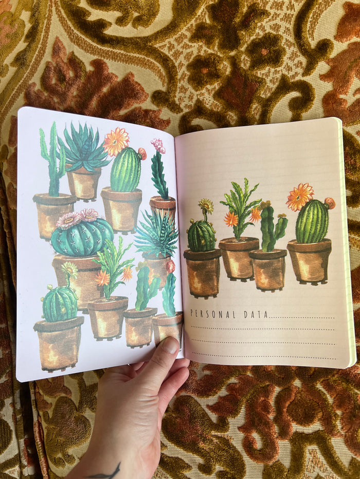A5 Cactus Notebook