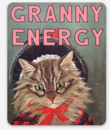 Granny Energy Sticker